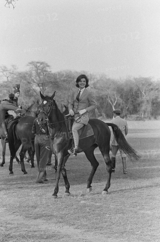 Jackie Kennedy at Glen Ora in 1962