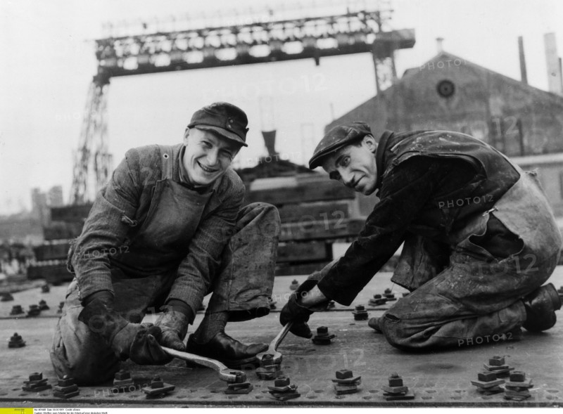 Dock en Allemagne, 1951