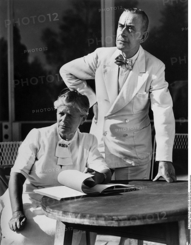 Thomas Mann et son épouse