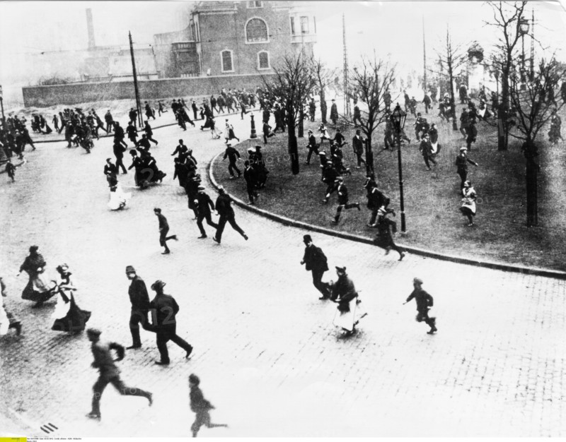 Grève des ouvriers miniers en Allemagne, 1912