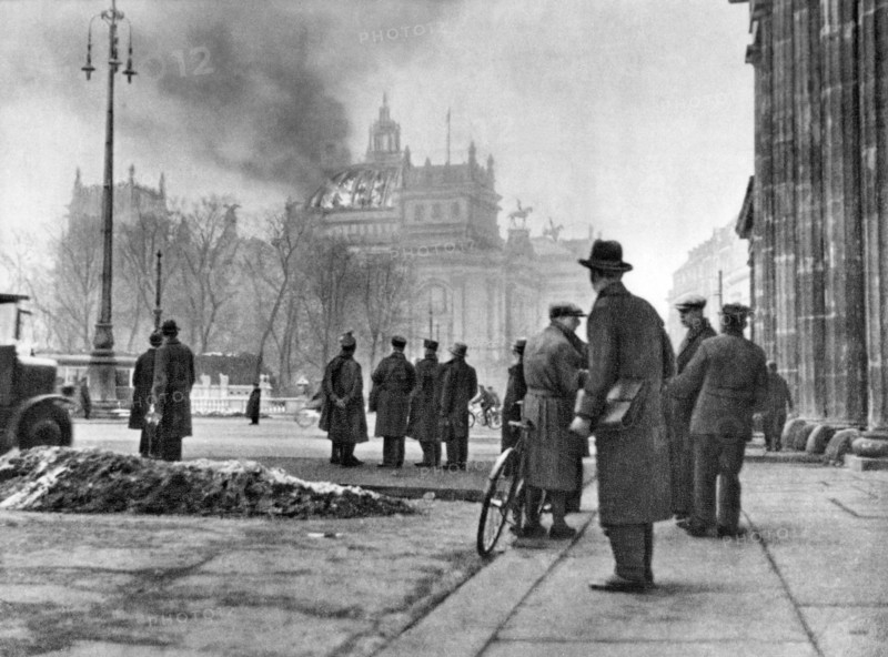 Incendie du Reichstag à Berlin, 1933