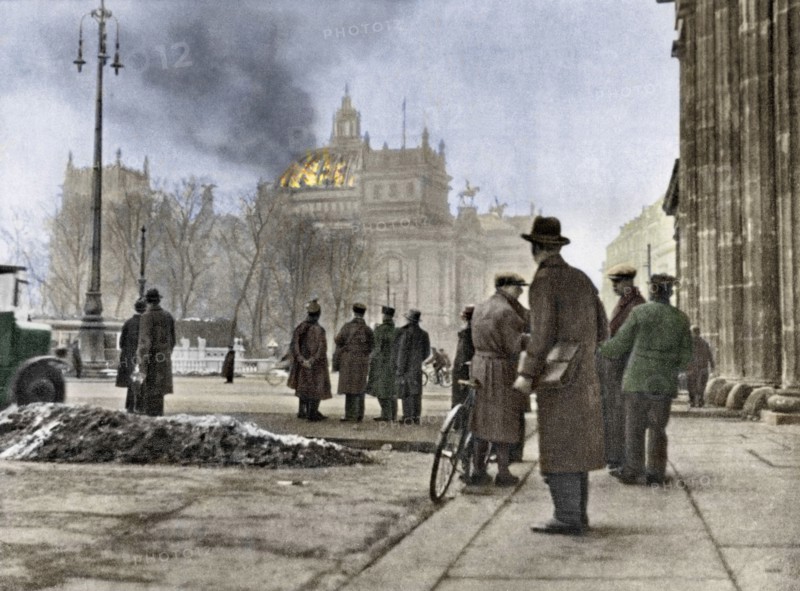 Incendie du Reichstag à Berlin, 1933