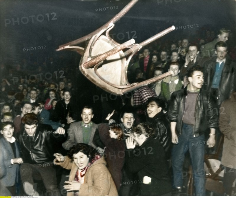 Bagarre pendant un concert de Johnnie Ray, 1958