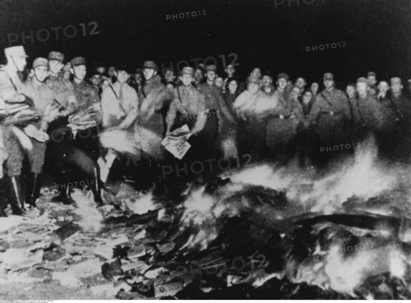 Autodafé à Berlin, 1933