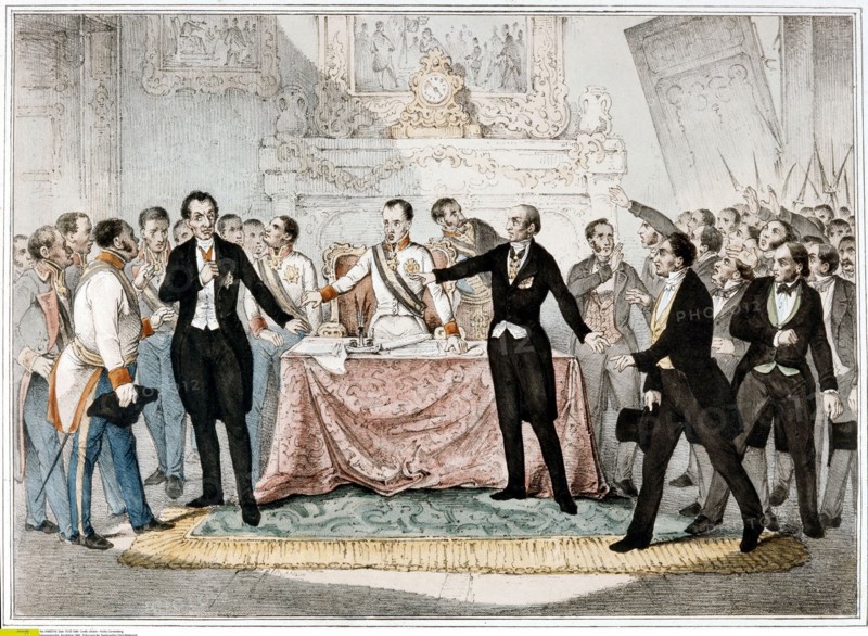 Monarchie danubienne, 1848