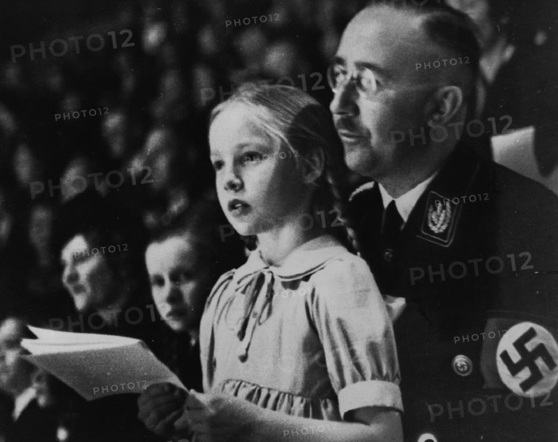 Heinrich Himmler et sa fille, 1938