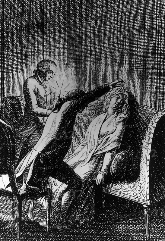 Franz Mesmer expérimente sa théorie du magnétisme