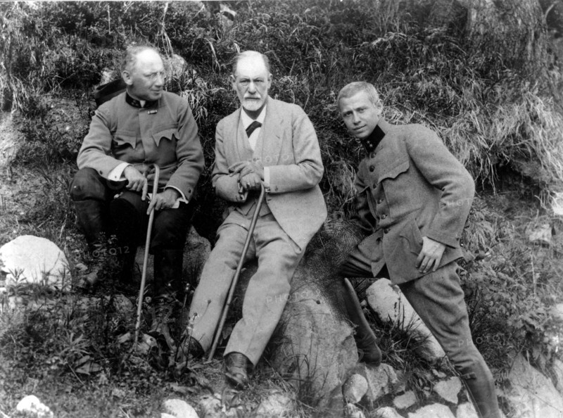 Sigmund Freud et Sandor Ferenczi