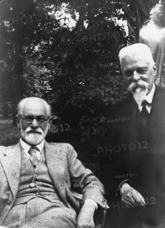 Sigmund Freud et Oscar Rie