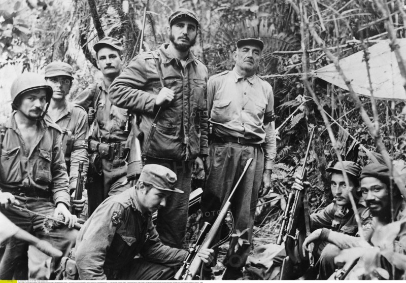 Fidel Castro et ses troupes, 1958