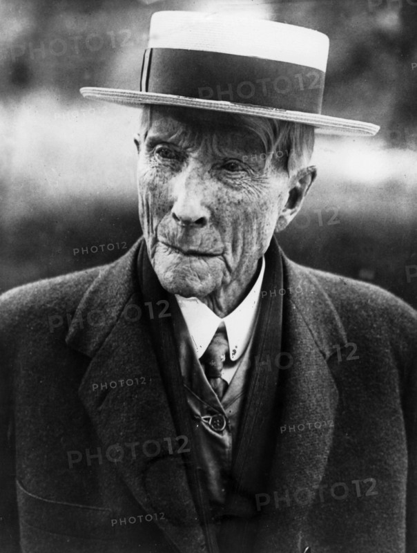 John D. Rockefeller, 1927