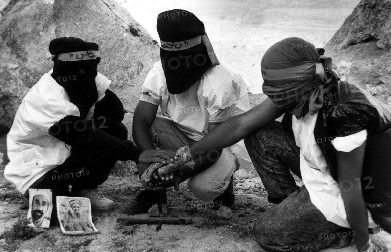 Fondamentalistes du Hamas dans un camp d'entraînement, 1991