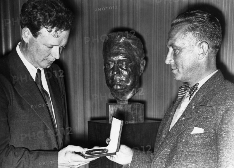 Charles Lindbergh et Julius Lippert, 1936