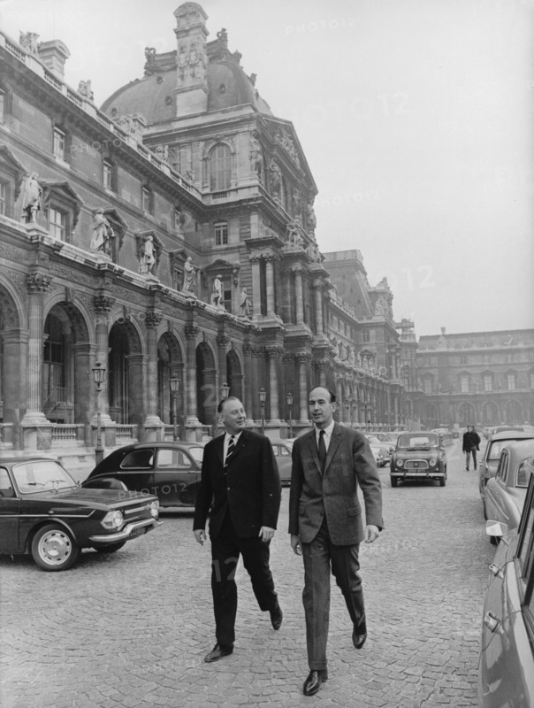 Valéry Giscard d'Estaing et Michel Debré