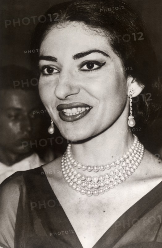 Maria Callas en 1958