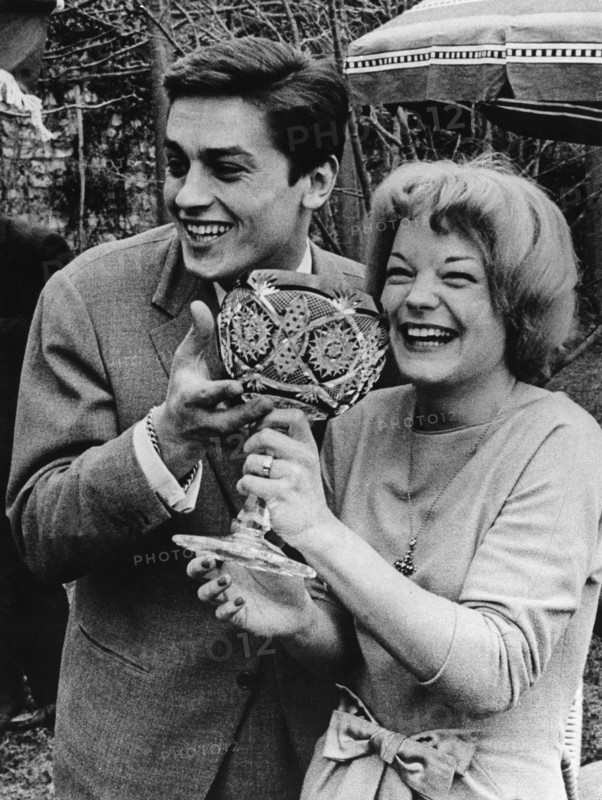 Romy Schneider et Alain Delon