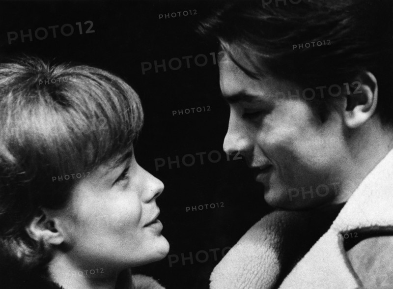 Romy Schneider et Alain Delon