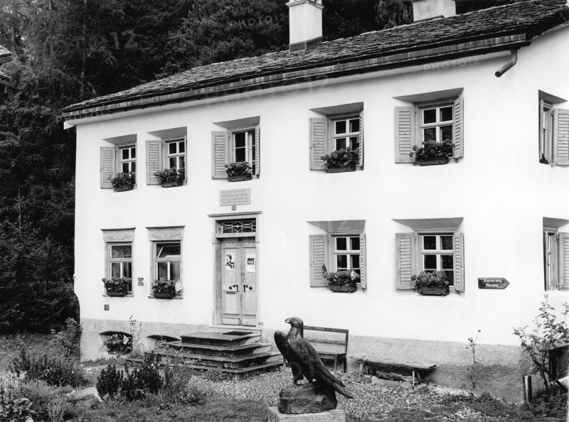 Friedrich Nietzsche, la maison de  Sils Maria en Engadine