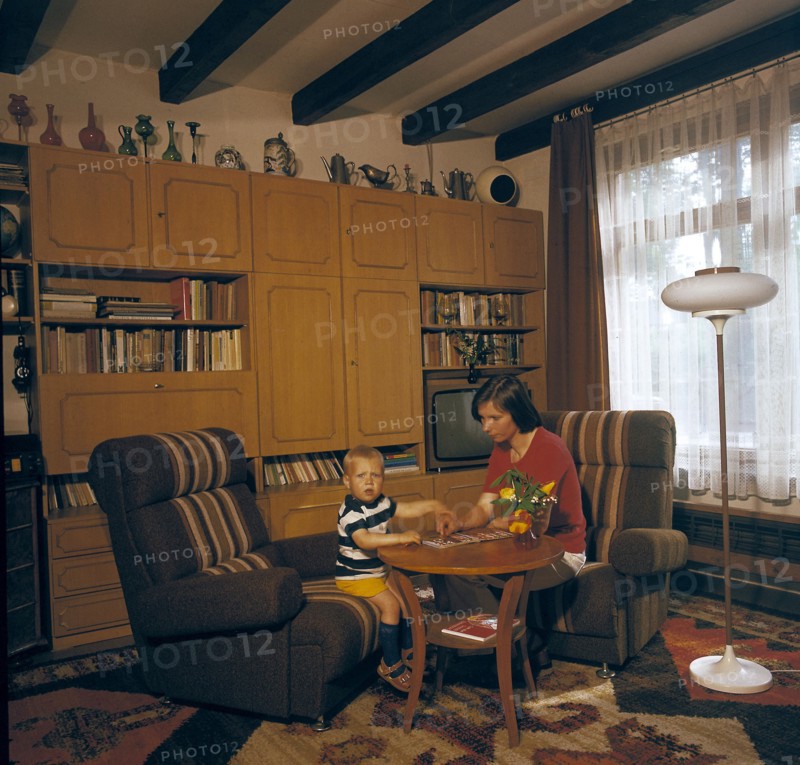 Une mère et son enfant, RDA