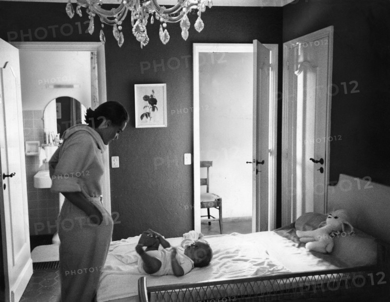 Romy Schneider et son fils