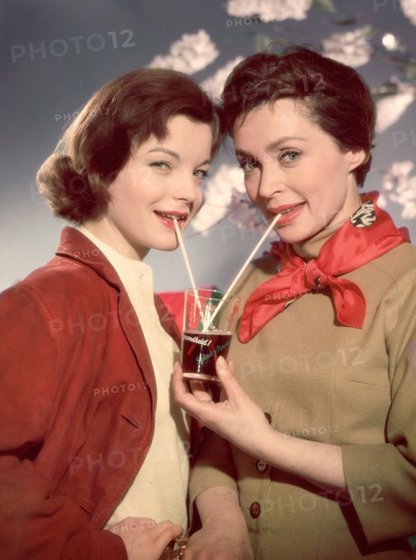 Romy Schneider et Lilli Palmer