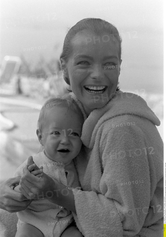 Romy Schneider et son fils David