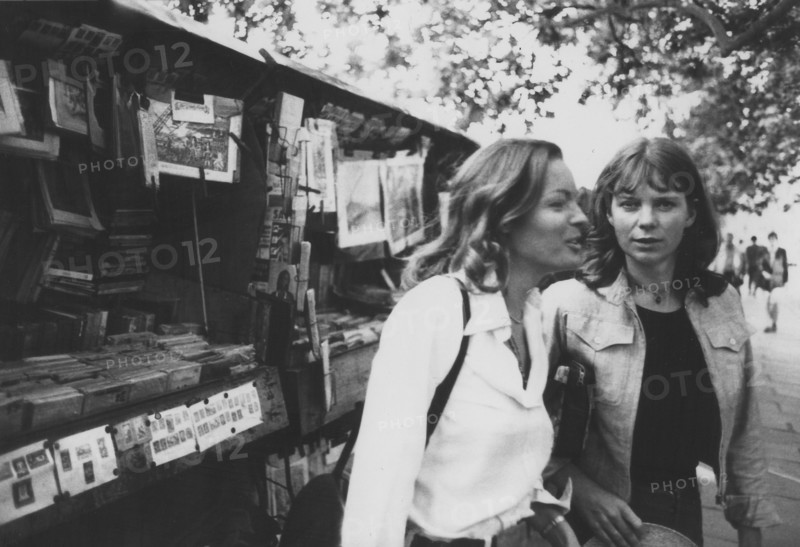 Romy Schneider et Christiane Hoellger