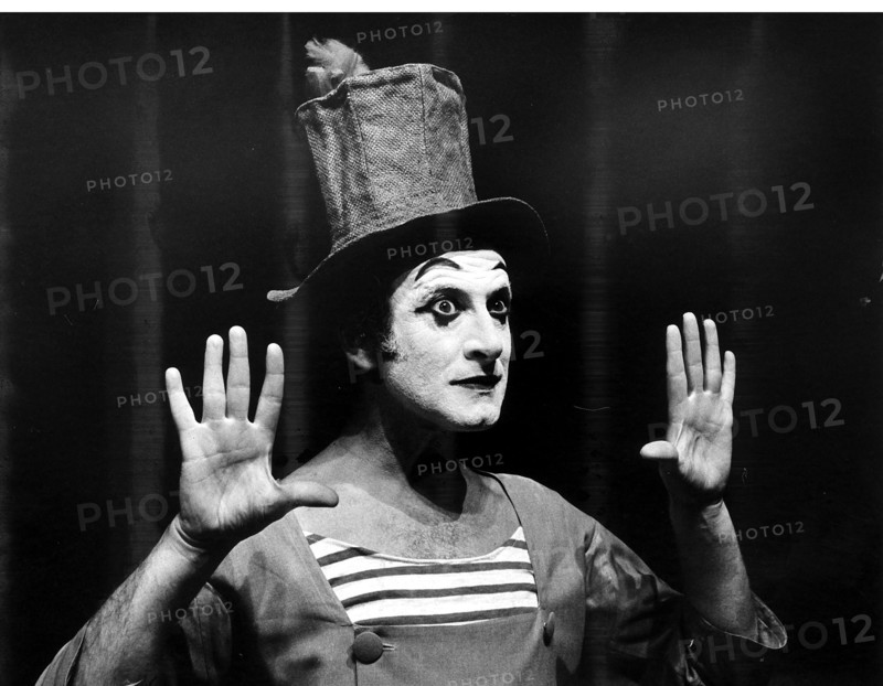 Marcel Marceau à Berlin le 1er janvier 1967