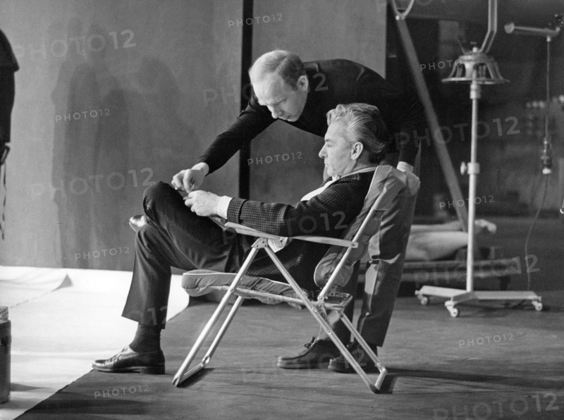 Herbert von Karajan et son assistant