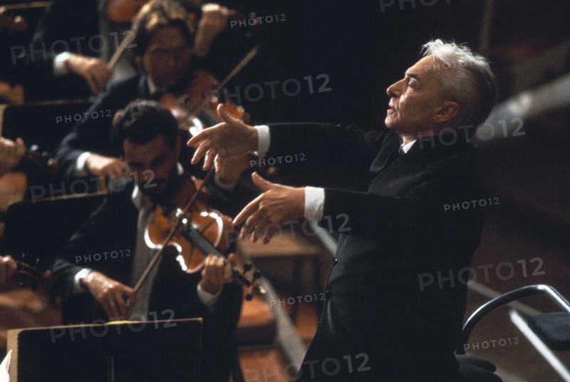 Karajan et les violonistes