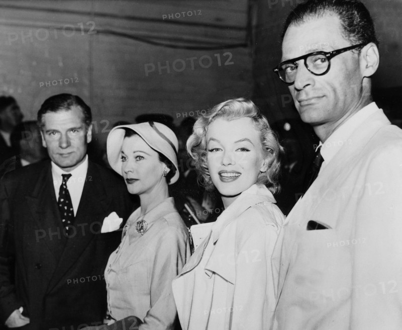 Arthur Miller, Marilyn Monroe, Vivian Leigh et Laurence Olivier