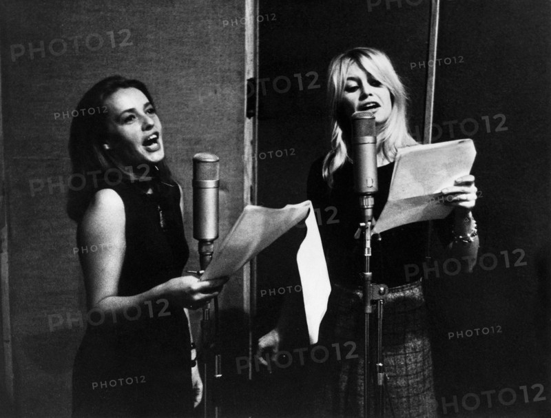 Brigitte Bardot et Jeanne Moreau