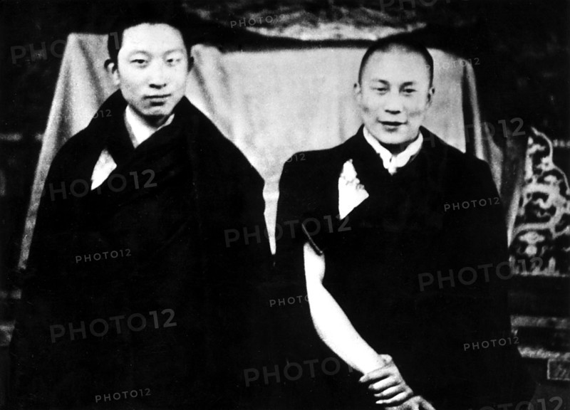 Dalai Lama et le Pantschen Lama