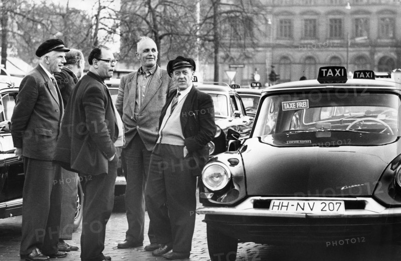 Chauffeurs de taxis à Hambourg