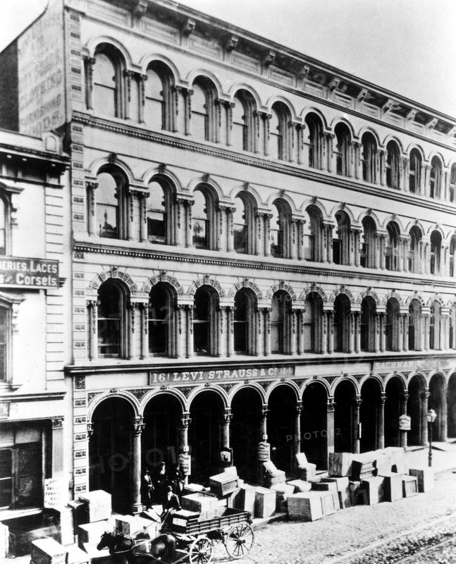 Usine Levi Strauss, 1882