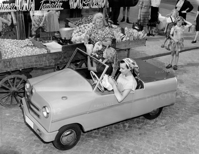 Prototype de la petite voiture 'Little Econom'
