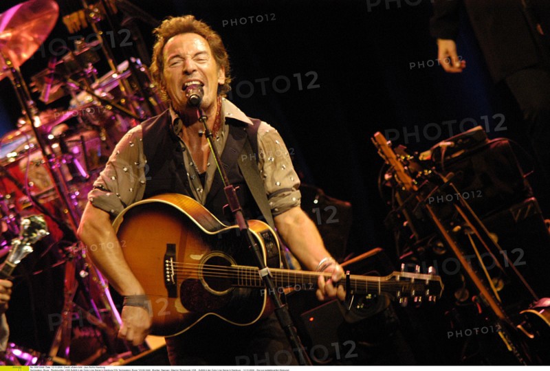 Springsteen, Bruce - Rockmusiker, USA/ Auftritt in der Color Line Arena in Hamburg