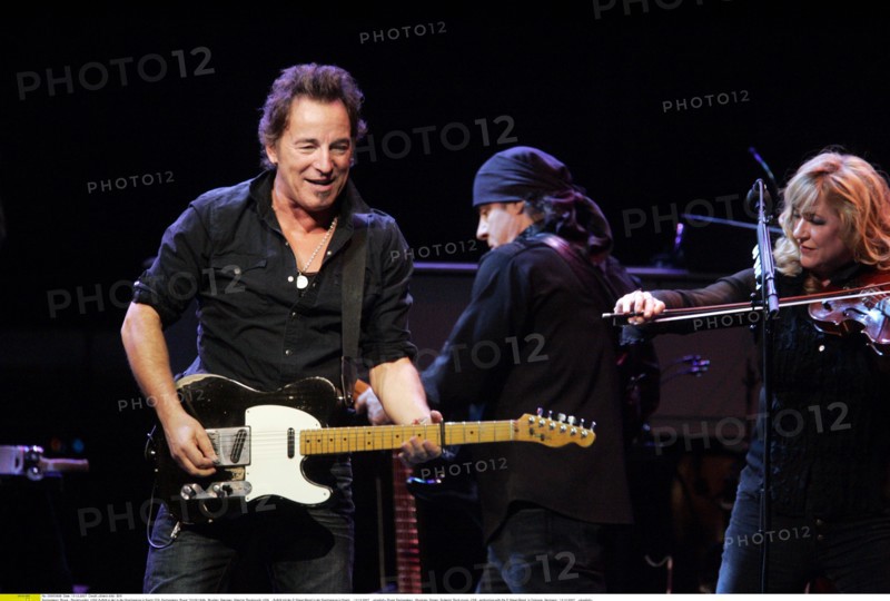 Springsteen, Bruce - Rockmusiker, USA/ Auftritt in der in der Koelnarena in Koeln