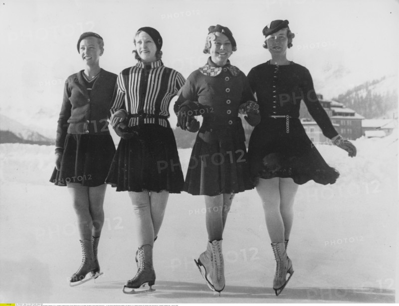 Patineuses artistiques