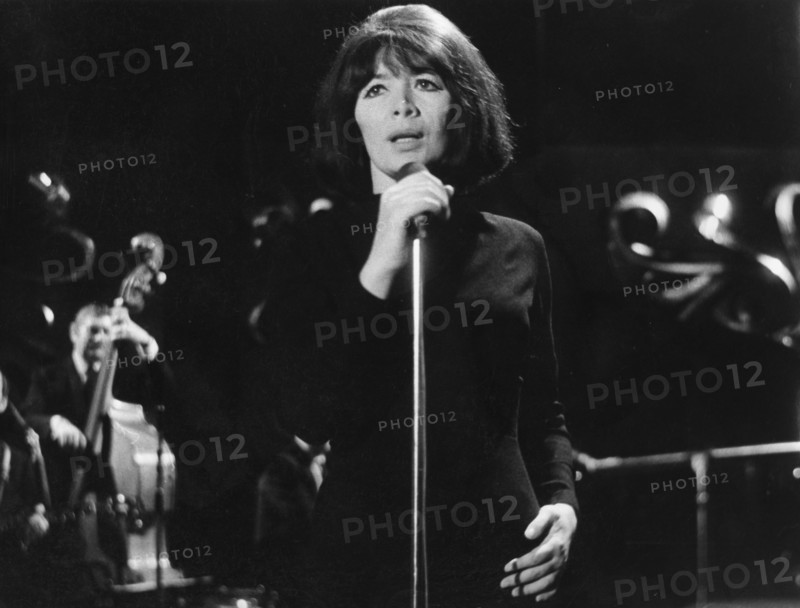 Juliette Gréco sur scène