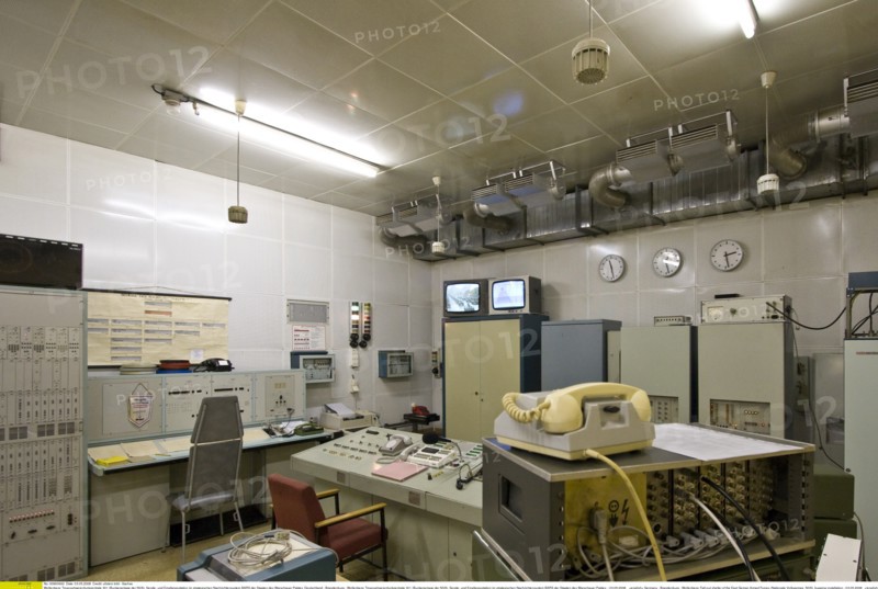 Wollenberg: Troposphaerenfunkzentrale 301 (Bunkeranlage der NVA), Sende- und Empfangsstation im strategischen Nachrichtensystem BARS der Staaten des Warschauer Paktes: