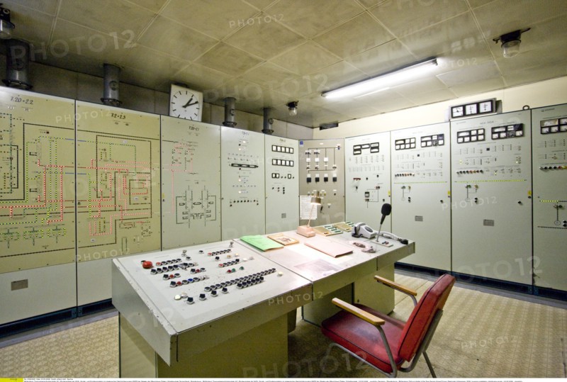 Wollenberg: Troposphaerenfunkzentrale 301 (Bunkeranlage der NVA), Sende- und Empfangsstation im strategischen Nachrichtensystem BARS der Staaten des Warschauer Paktes: Schaltzentrale