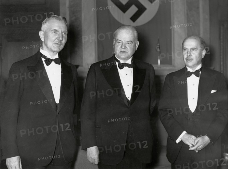 Réception en l'honneur de Herbert Hoover