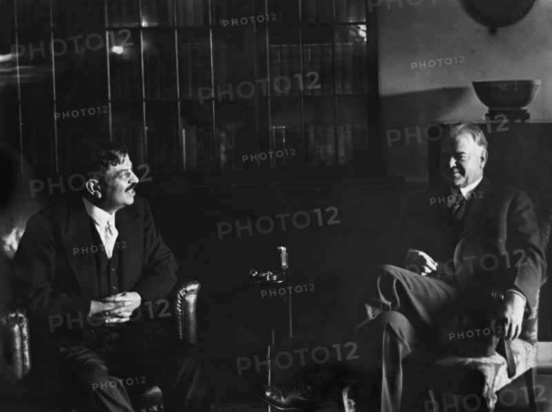 Pierre Laval et Herbert Hoover