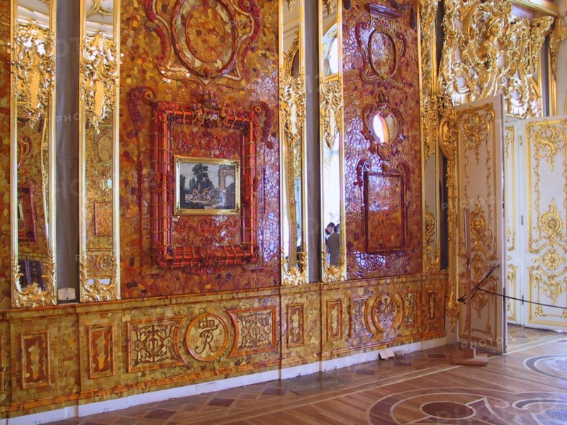 Zarskoje Selo (Puschkin) - das Bernsteinzimmer im Katharinenpalast, Wiederherstellung