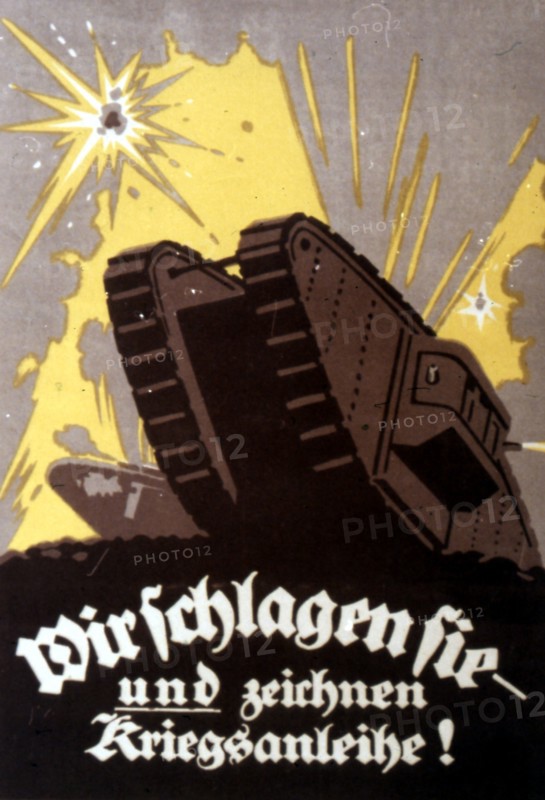 Affiche de propagande allemande