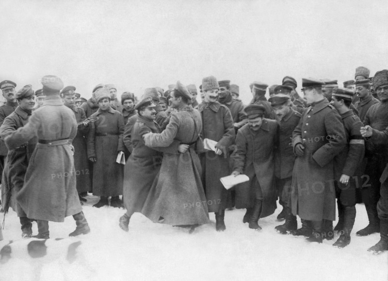 1.WK:Osten Waffenstillstand '17: Deutsch-Russischer Krakowiak