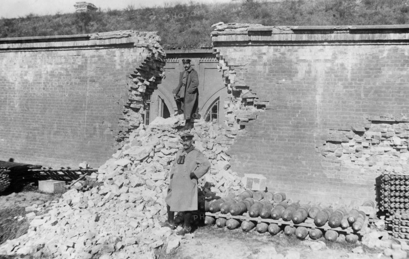 1. Weltkrieg Ostfront: von Deutschen besetzte Festung Modlin