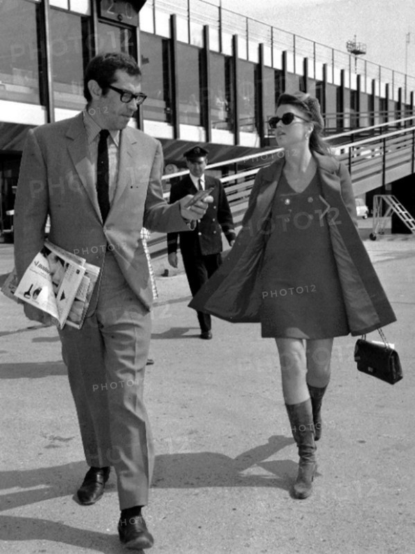 Roger Vadim et Jane Fonda