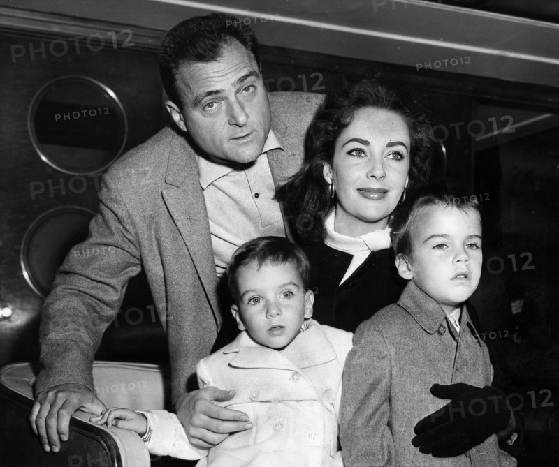 Elizabeth Taylor et son fils